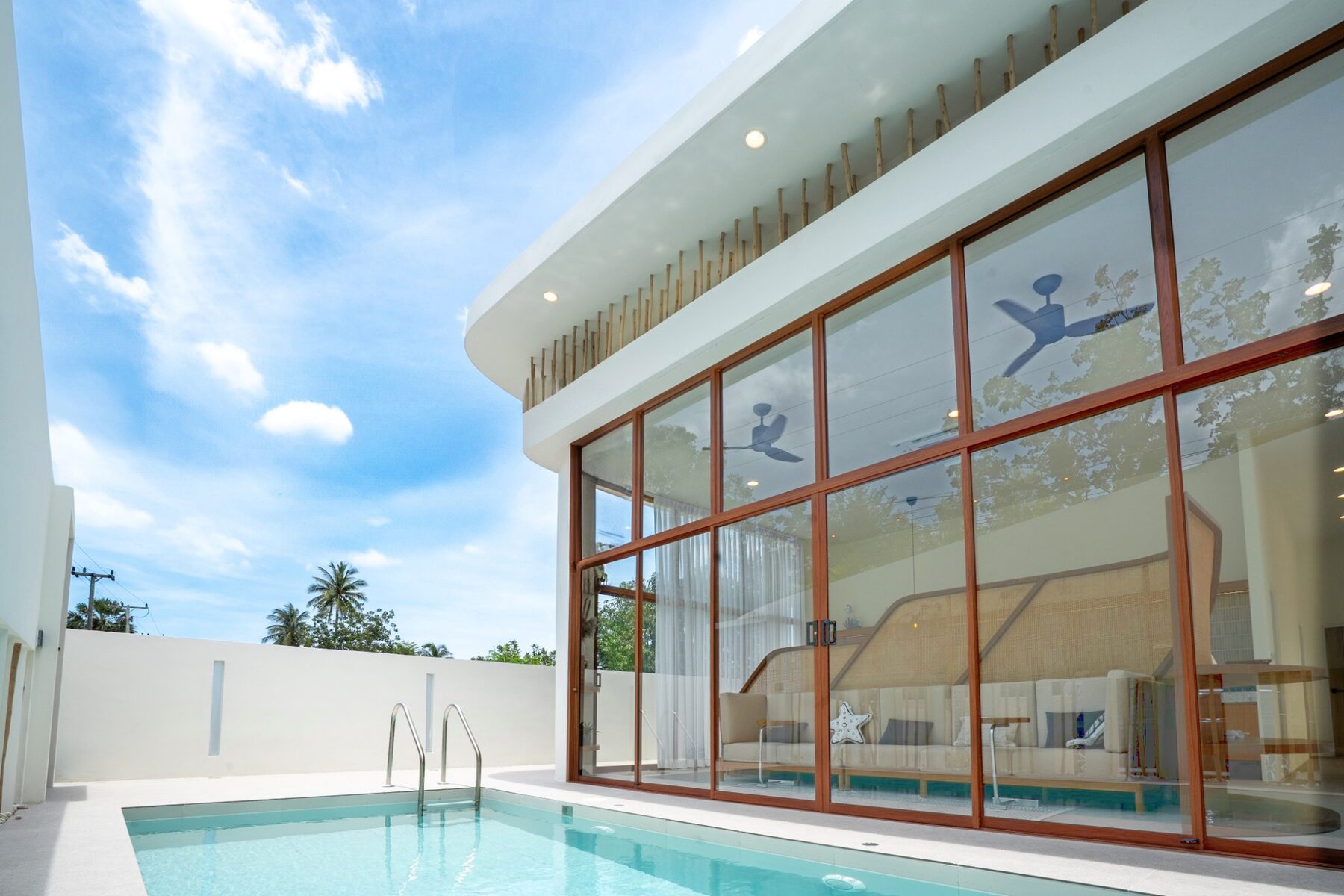 Villa A exterior